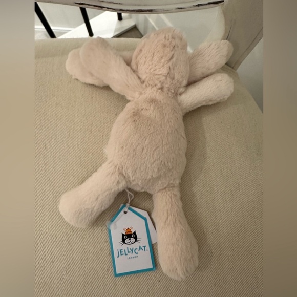 Jellycat Tiny Smudge Rabbit NWT Authentic Rare - Picture 10 of 12